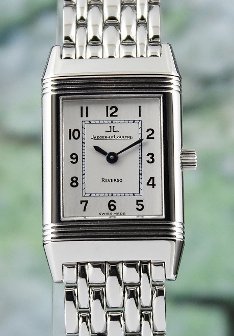 (image for) LIKE NEW Jaeger-LeCoultre Lady Manual Winding Stainless Steel Reverso / 260.8.86